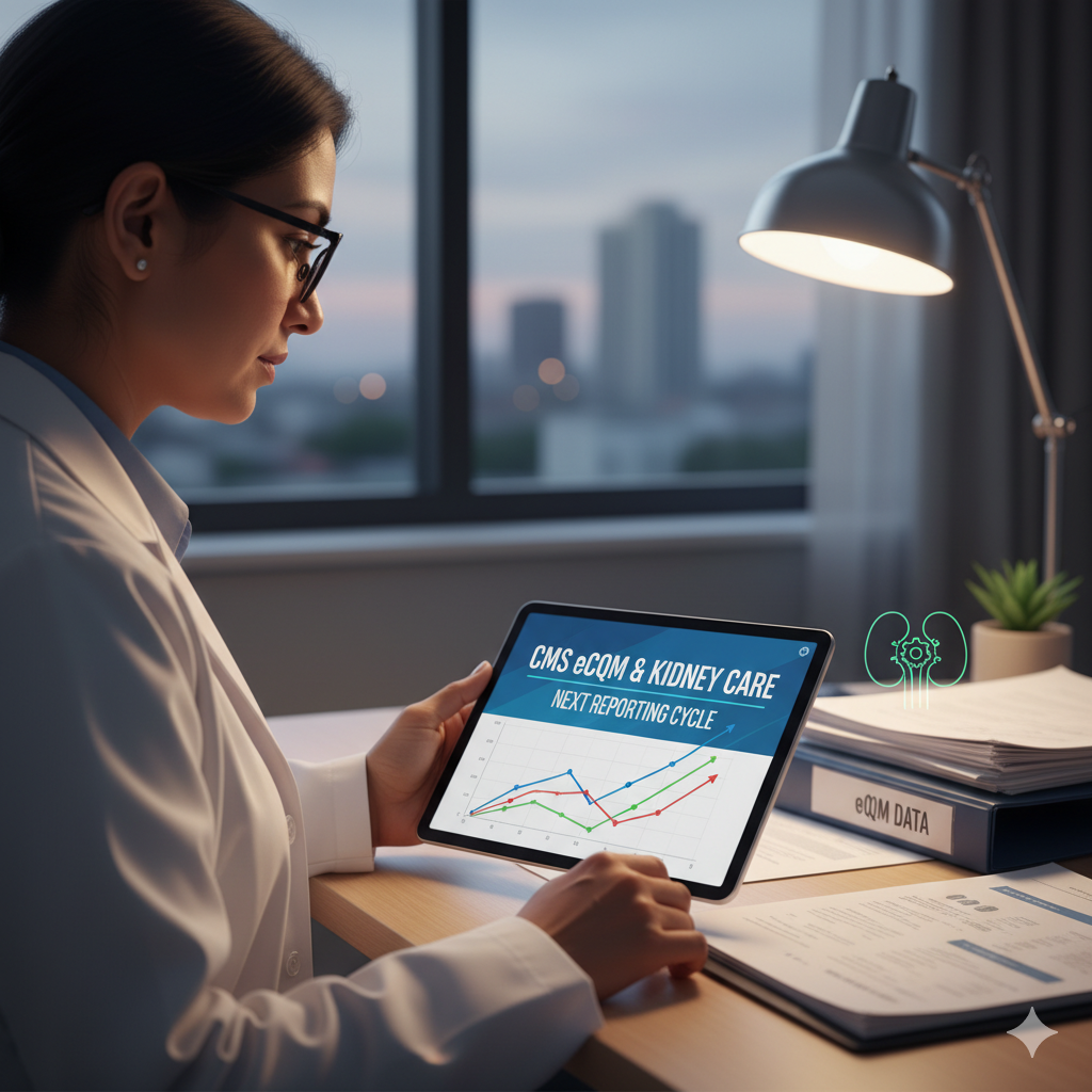 CMS eCQM and Kidney Care: Preparing for the Next Reporting Cycle